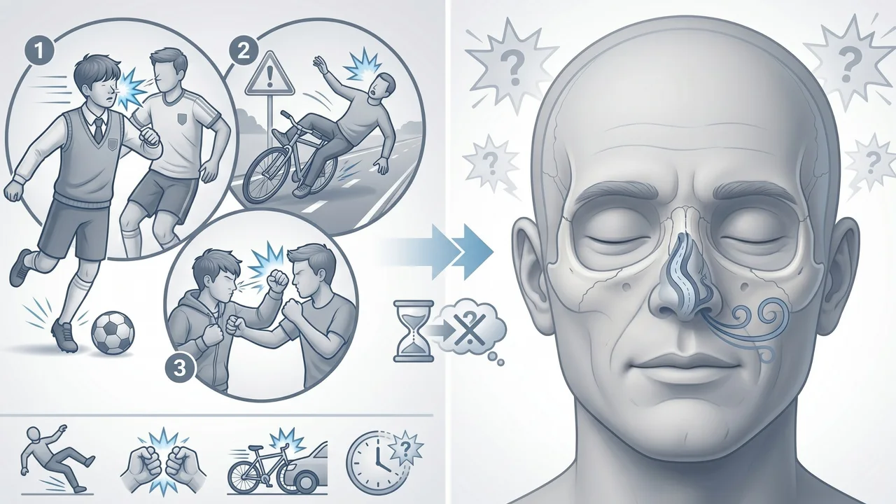 What Causes a Deviated Nasal Septum (DNS)?